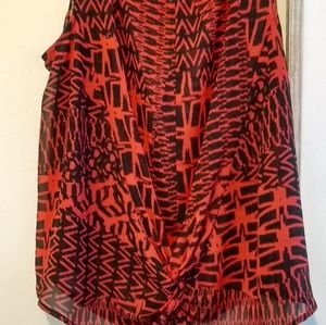 Red and Black Beautiful Top